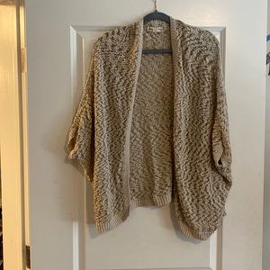 Womens tan cardigan